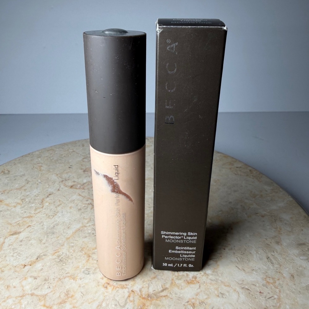 BECCA Shimmering Skin Perfector Liquid 50ml Moonstone Pale Gold Highlighter